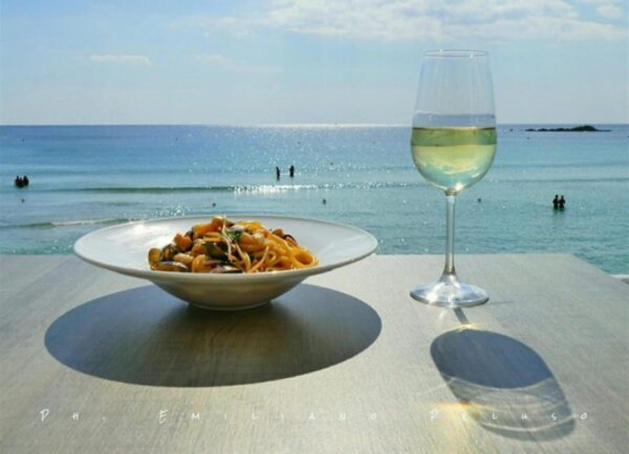 The Blue Panoramic Penthouse Villa Porto Cesareo Exteriör bild