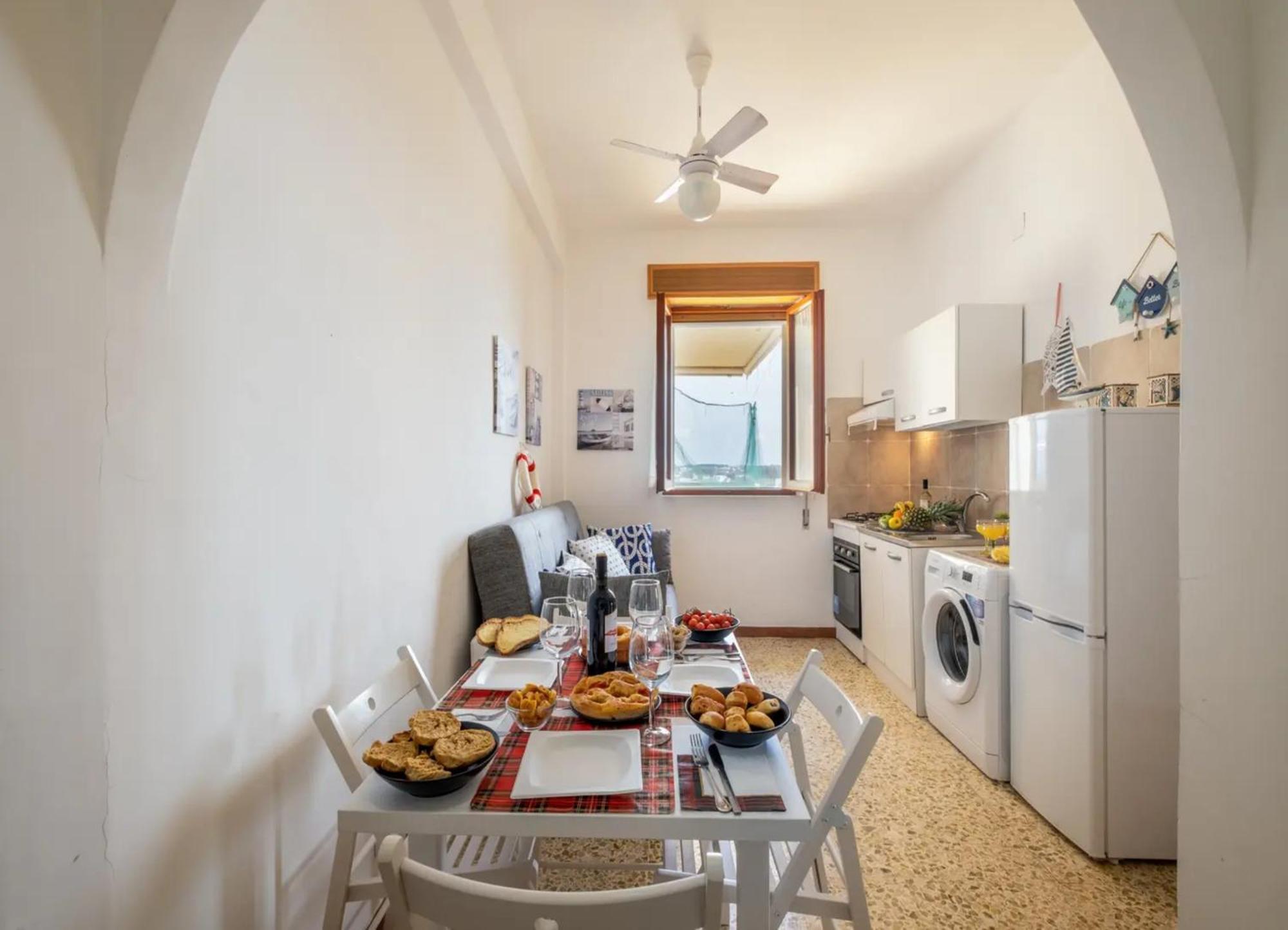 The Blue Panoramic Penthouse Villa Porto Cesareo Exteriör bild