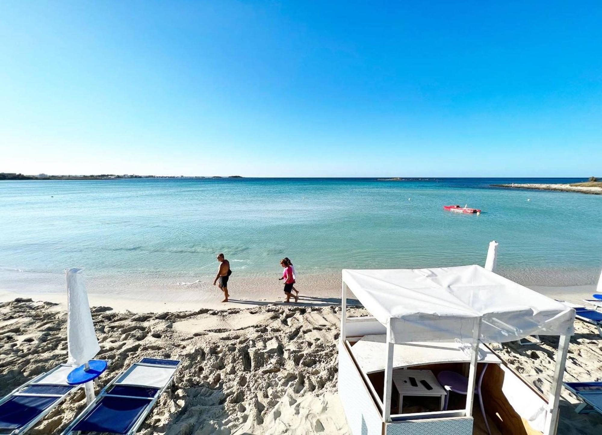The Blue Panoramic Penthouse Villa Porto Cesareo Exteriör bild