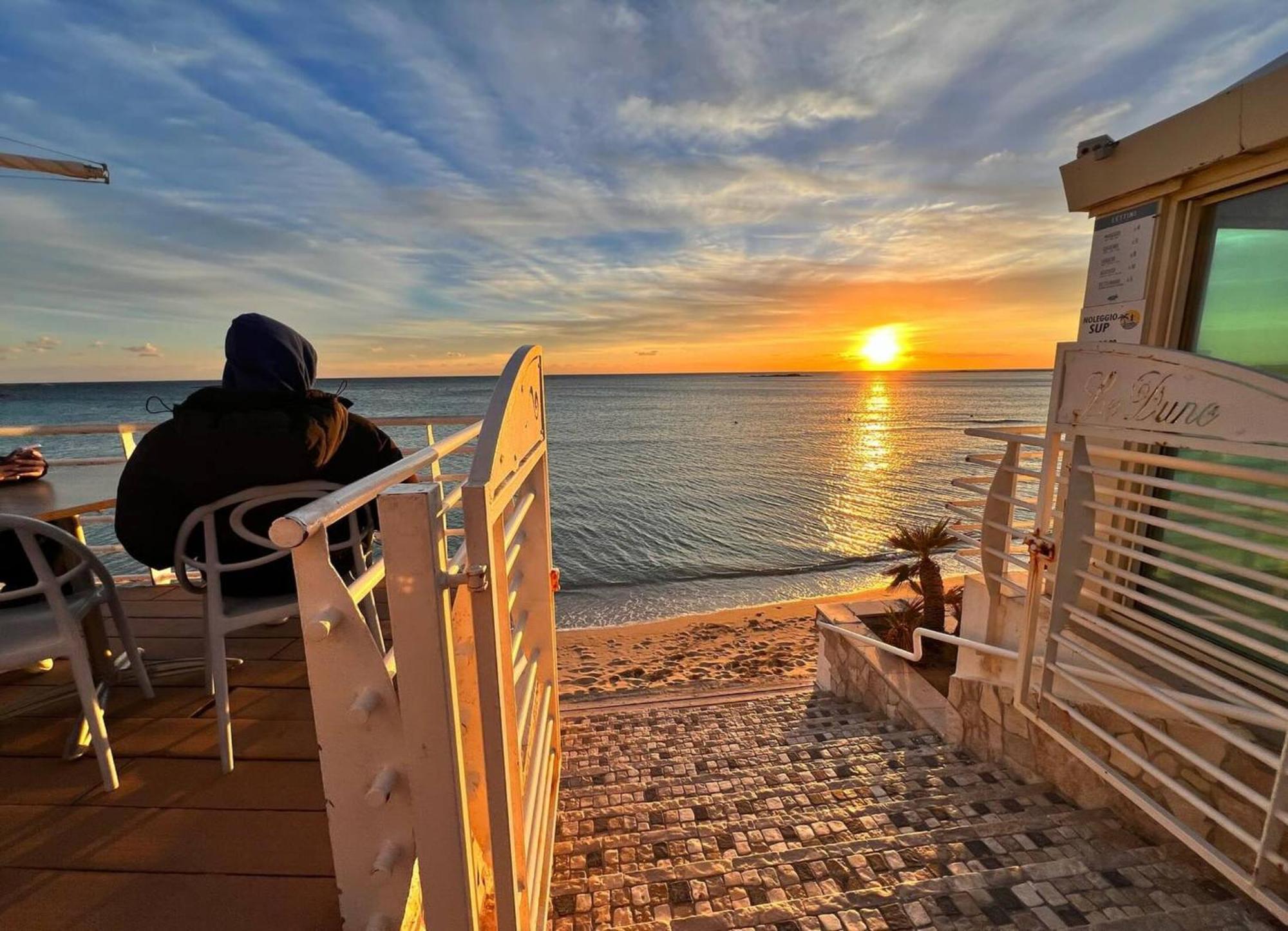 The Blue Panoramic Penthouse Villa Porto Cesareo Exteriör bild
