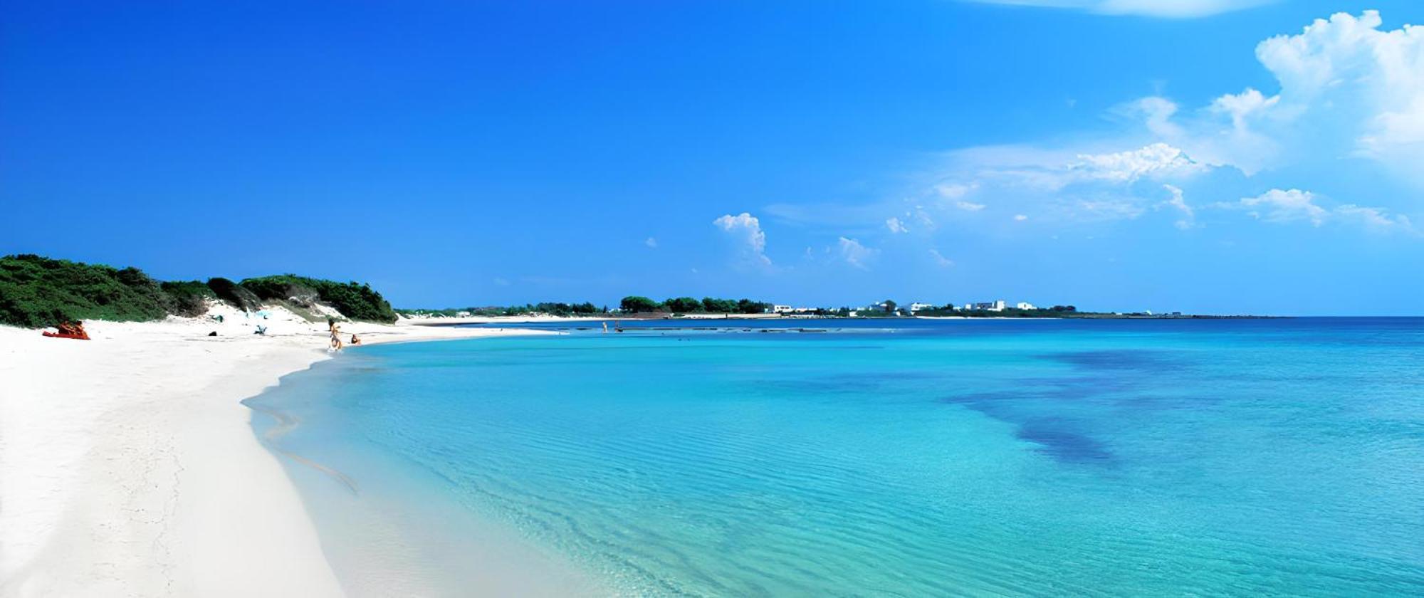 The Blue Panoramic Penthouse Villa Porto Cesareo Exteriör bild